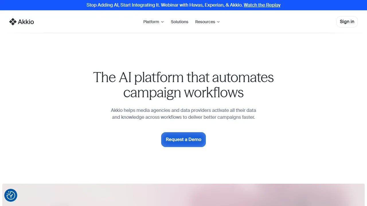Akkioのスクリーンショット