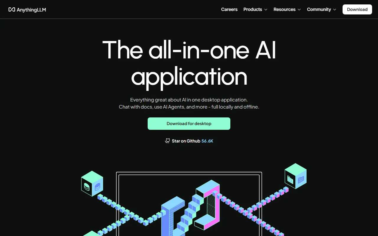 AnythingLLMのスクリーンショット