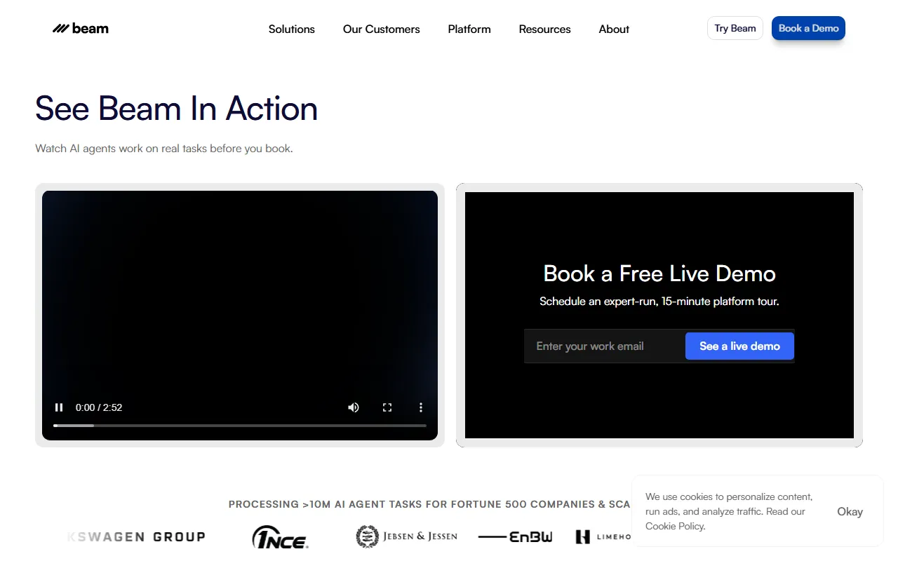 Beam AIのスクリーンショット