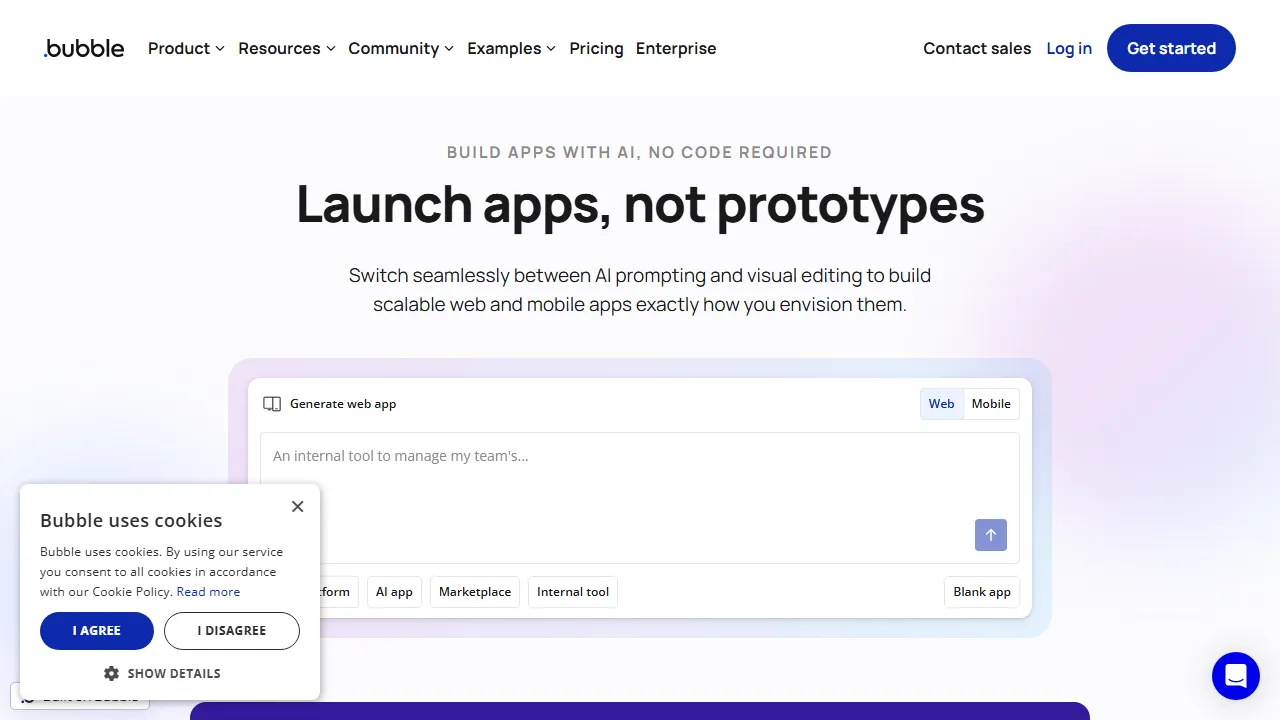 Bubbleのスクリーンショット