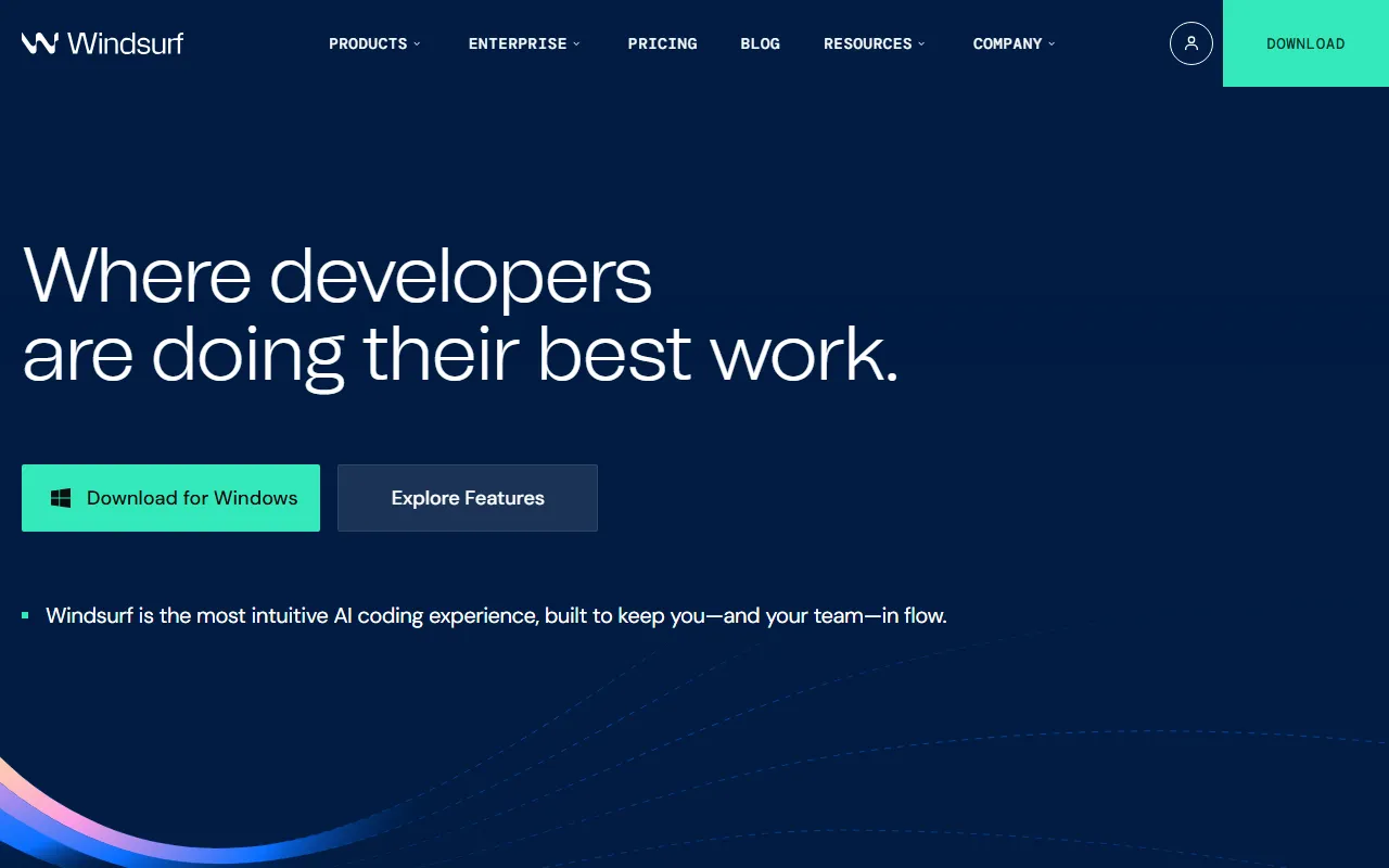 Codeium Windsurf(旧)のスクリーンショット