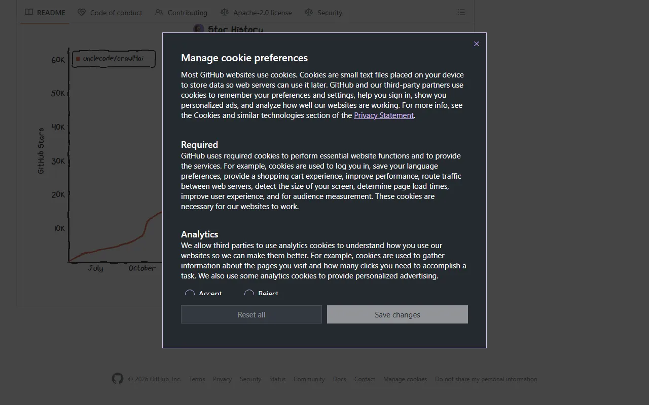 Crawl4AIのスクリーンショット
