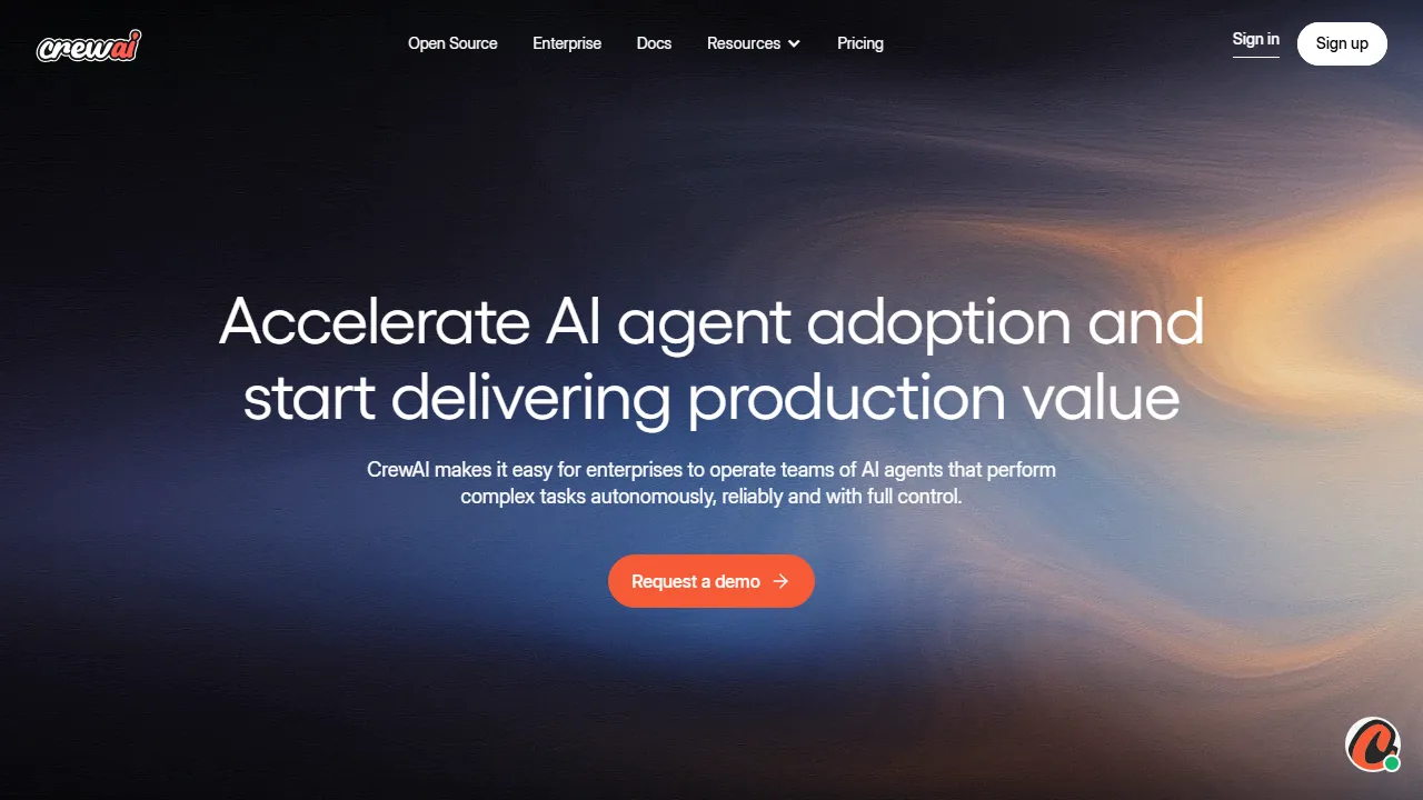 CrewAIのスクリーンショット