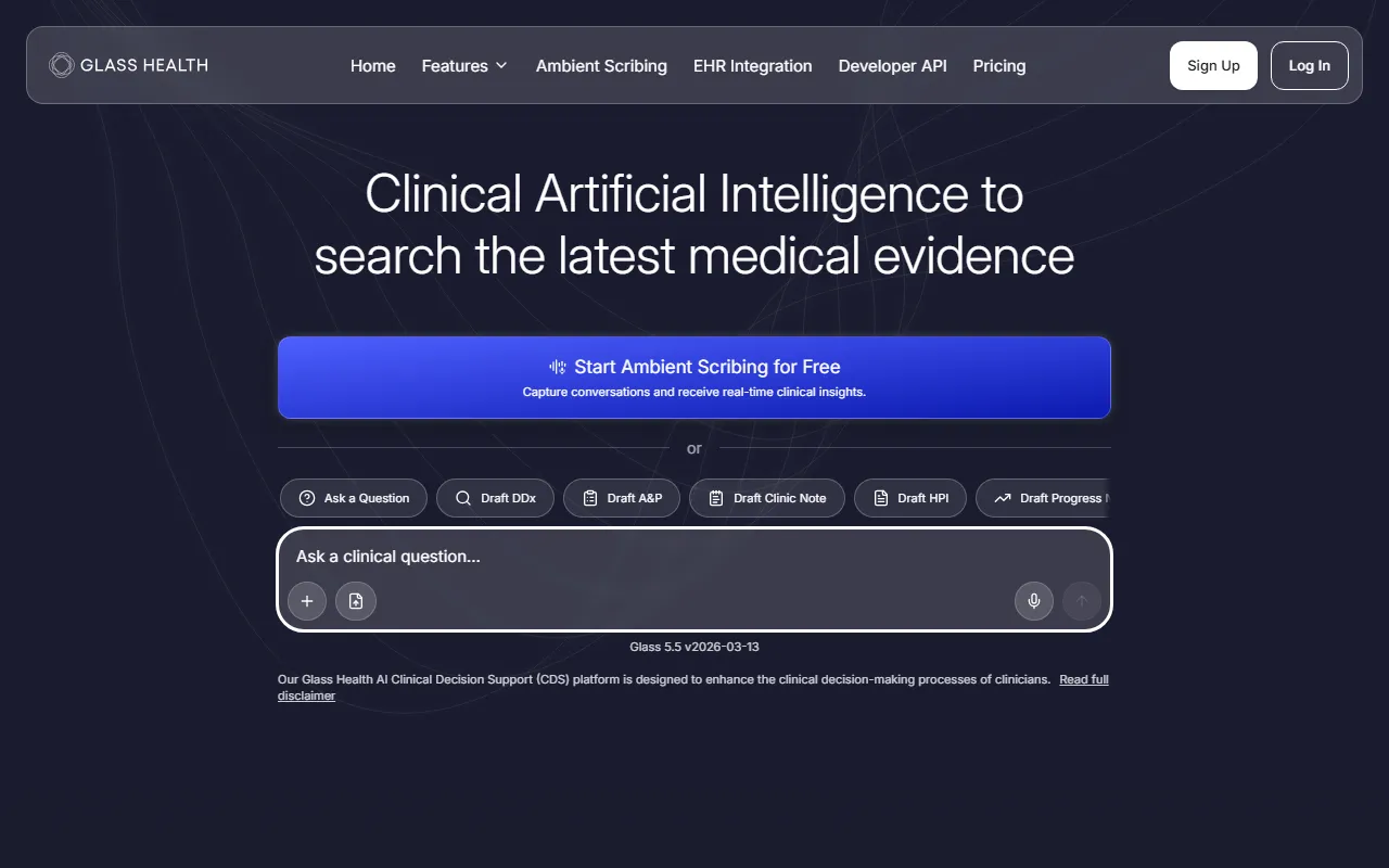 Glass Healthのスクリーンショット