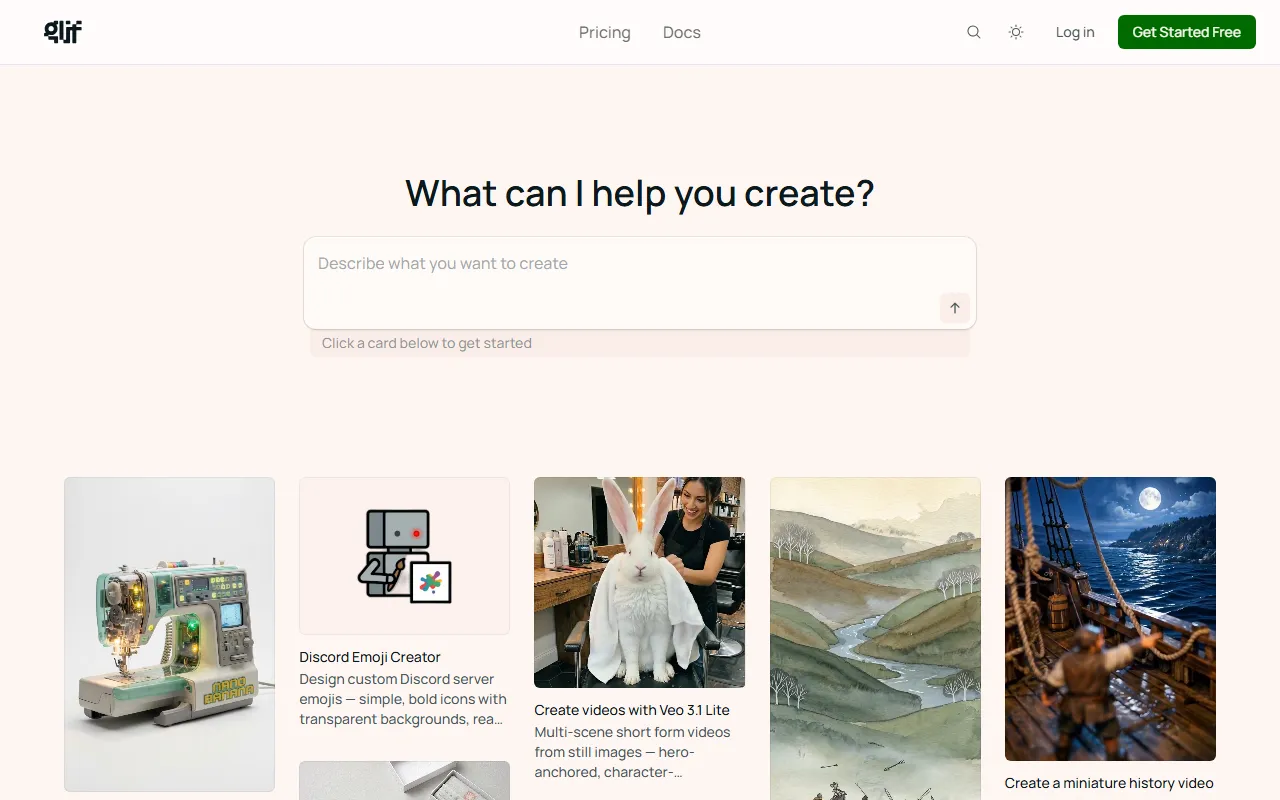 Glifのスクリーンショット