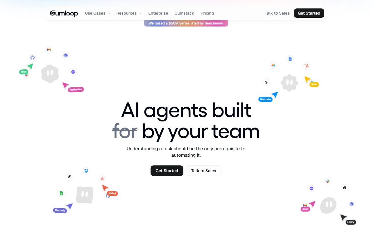Gumloopのスクリーンショット