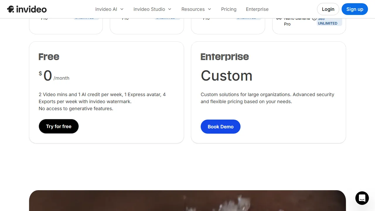InVideo AIのスクリーンショット