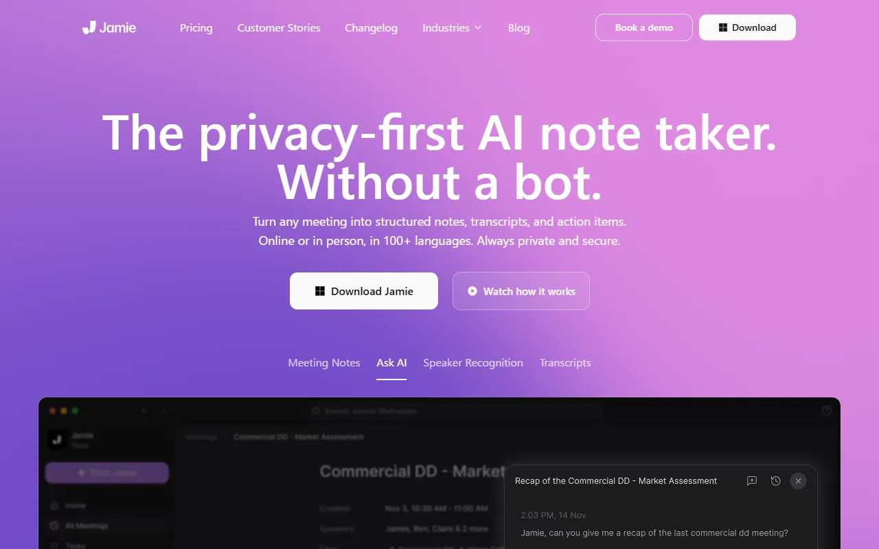 Jamieのスクリーンショット