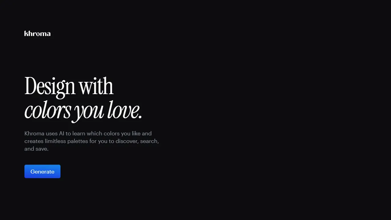 Khromaのスクリーンショット