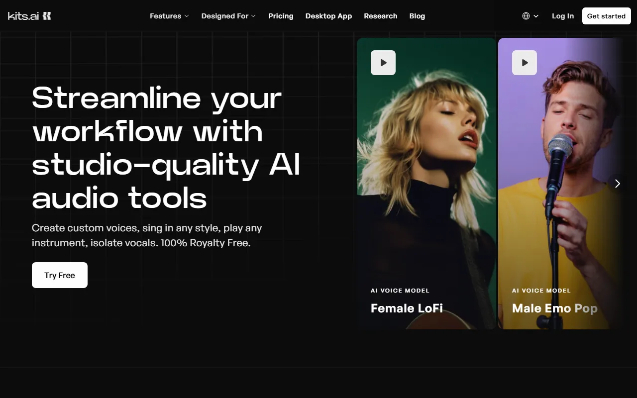Kits AIのスクリーンショット
