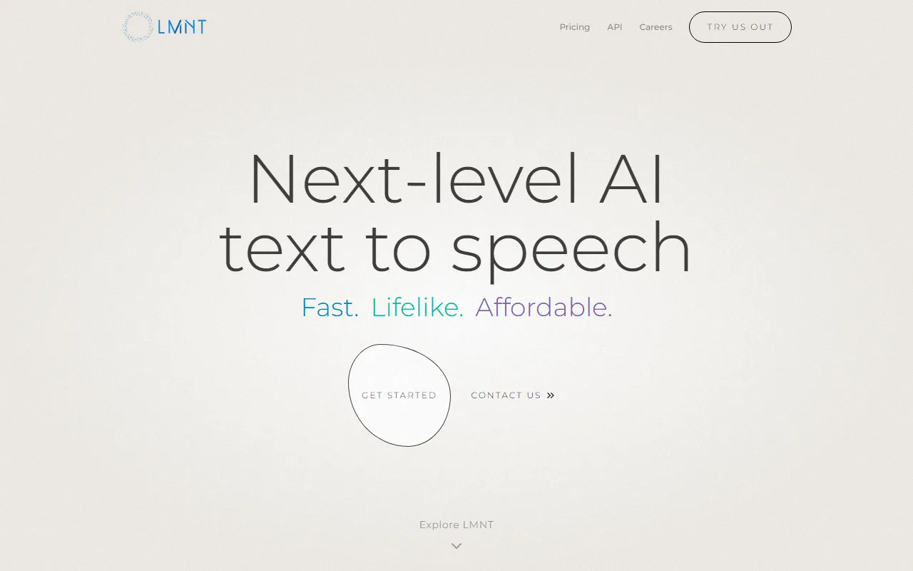 LMNTのスクリーンショット