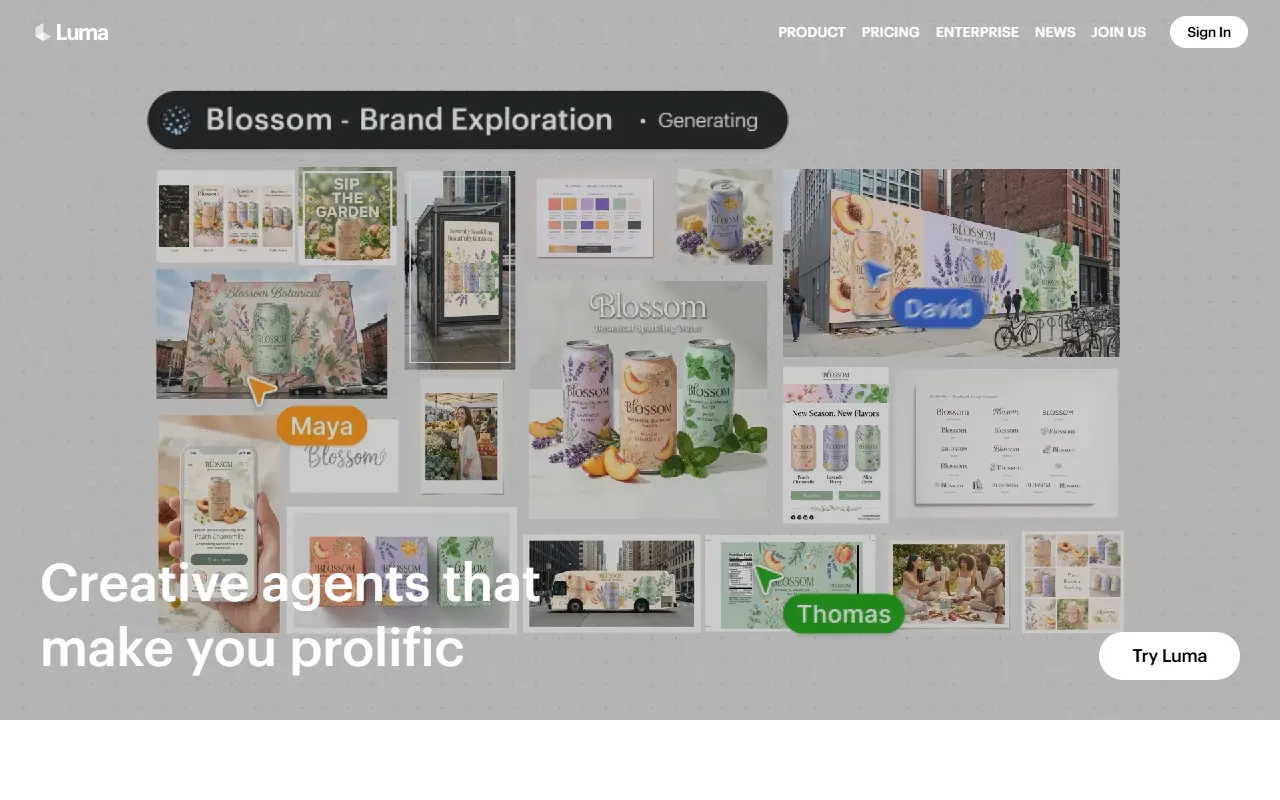 Luma Genieのスクリーンショット