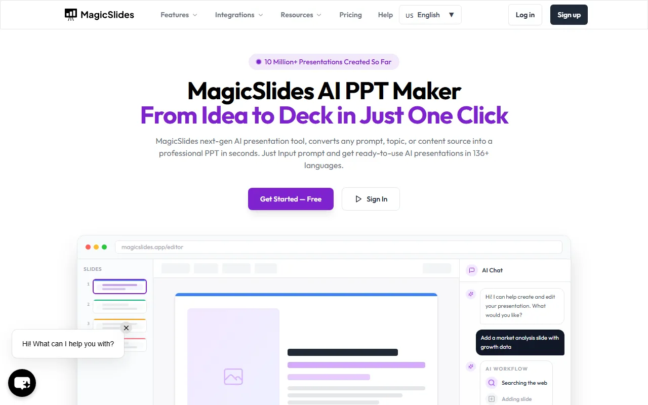 MagicSlidesのスクリーンショット