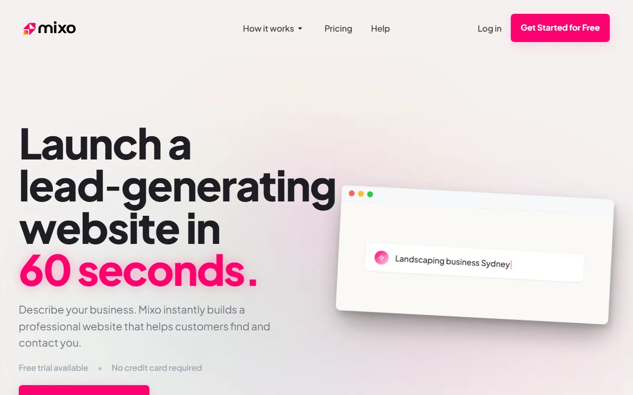 Mixoのスクリーンショット