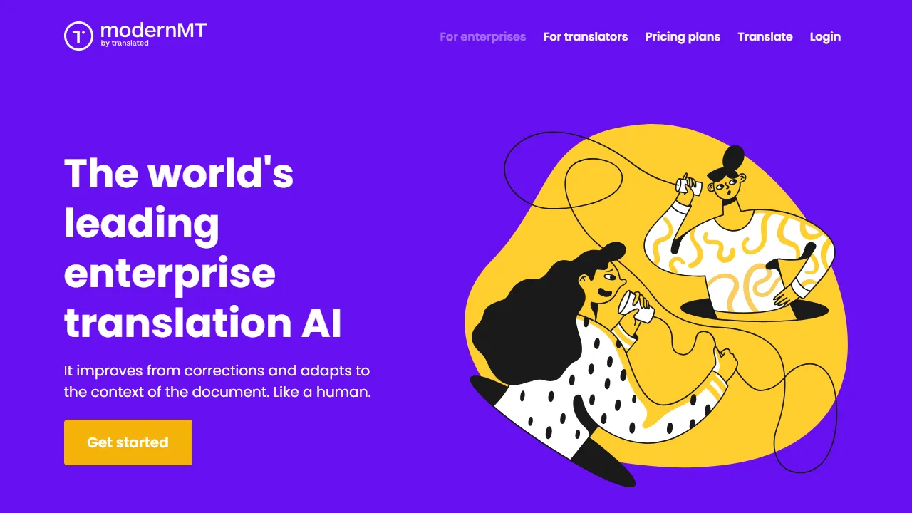 Translated (ModernMT)のスクリーンショット