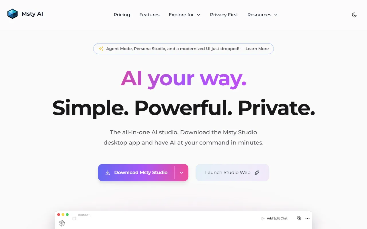 Mstyのスクリーンショット