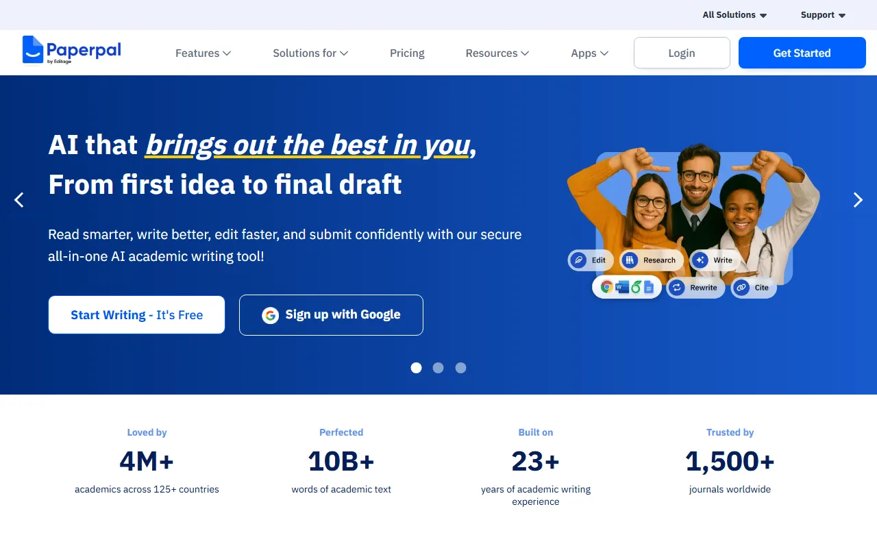 Paperpalのスクリーンショット