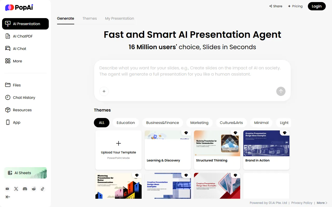 PopAiのスクリーンショット