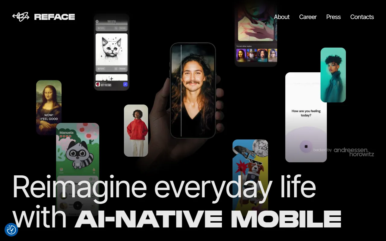 Refaceのスクリーンショット