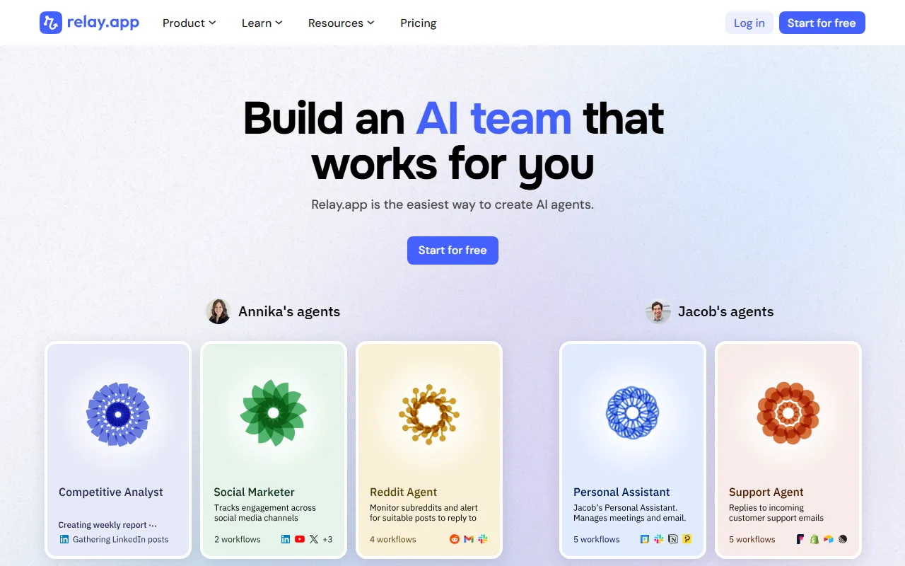 Relay.appのスクリーンショット