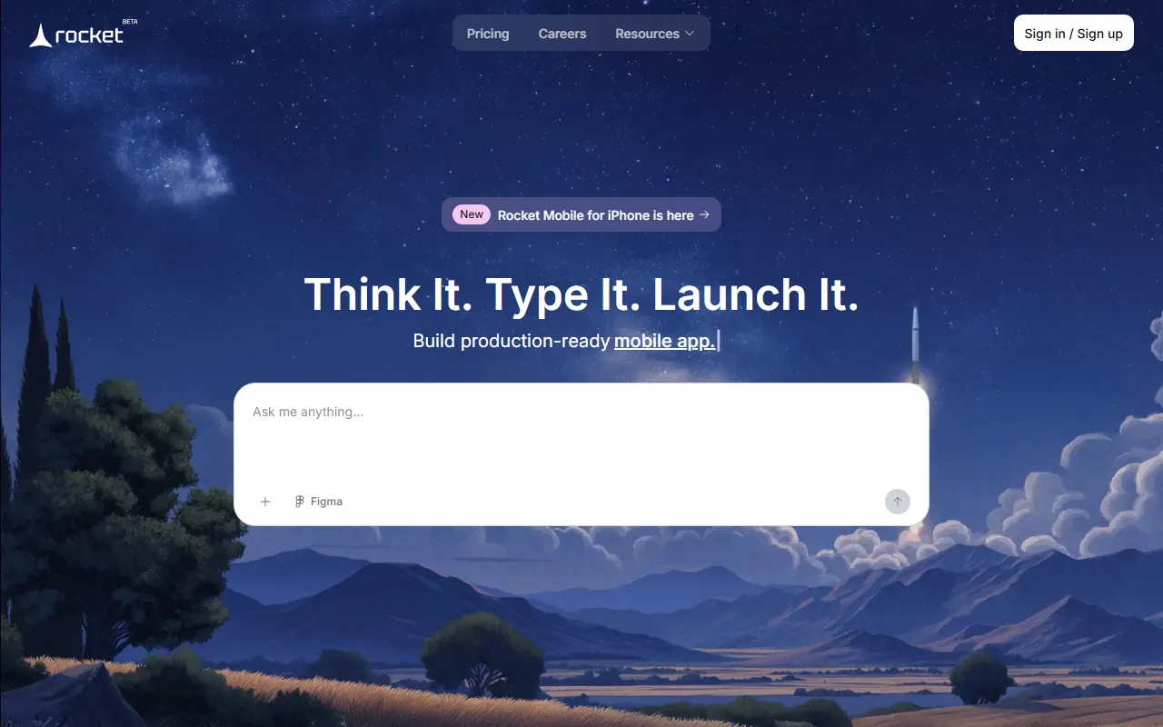 Rocket.newのスクリーンショット