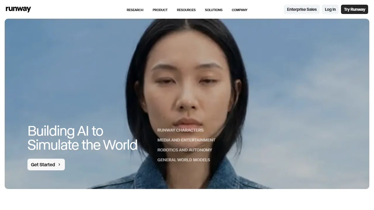 Runway Gen-3 Designのスクリーンショット