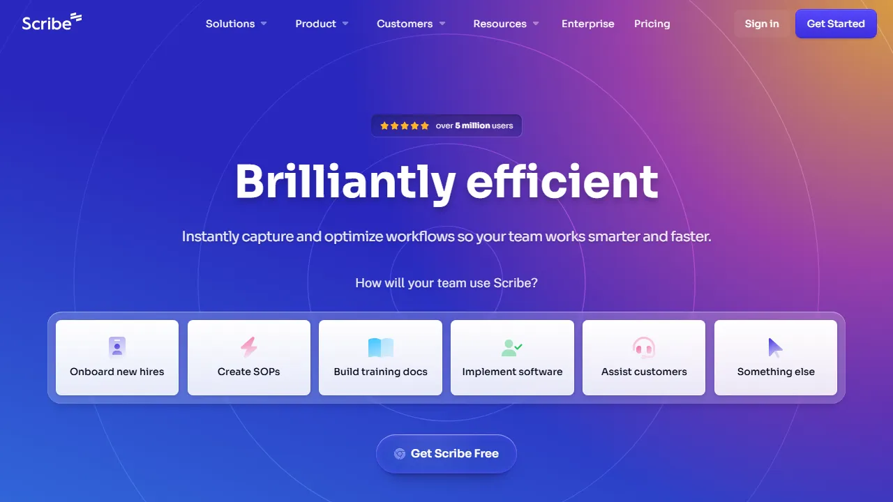 Scribeのスクリーンショット