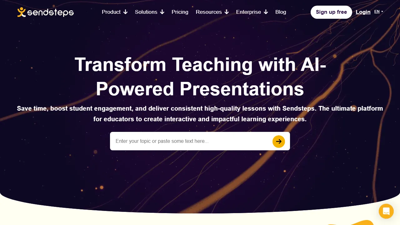 Sendsteps AIのスクリーンショット