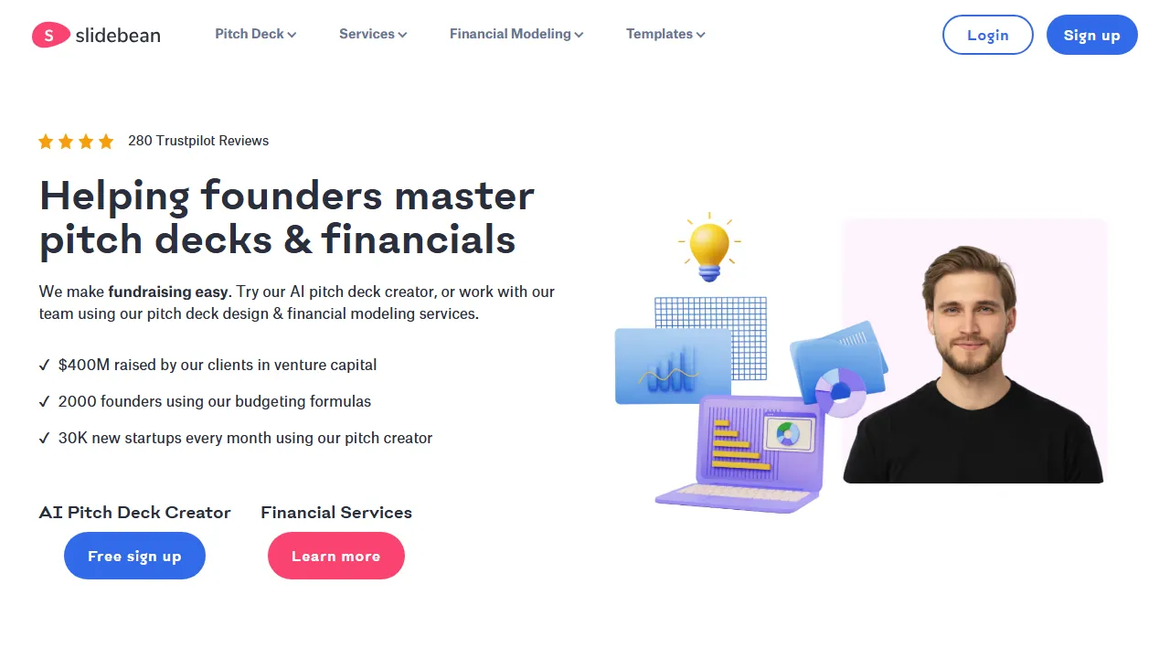 Slidebeanのスクリーンショット