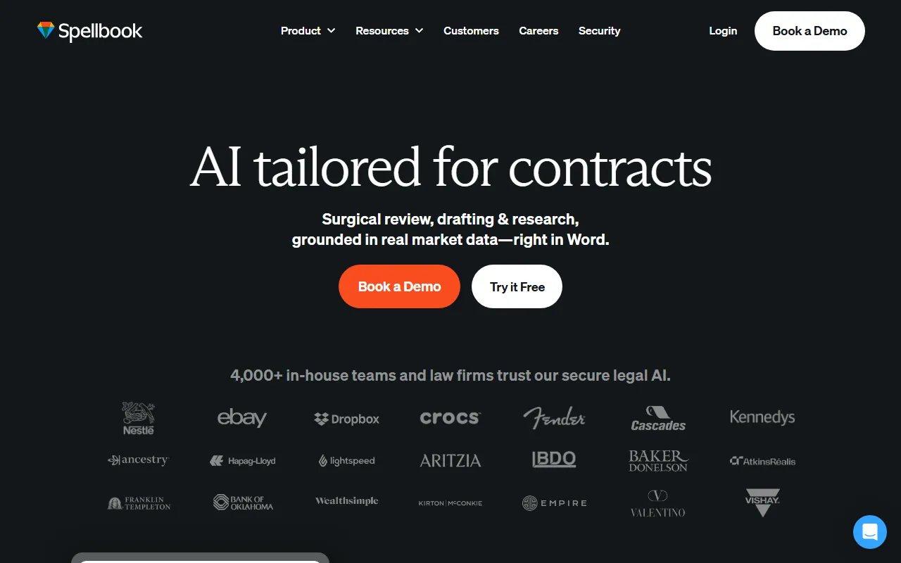 Spellbookのスクリーンショット