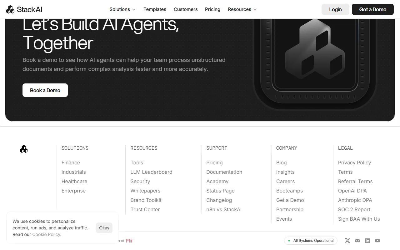 StackAIのスクリーンショット