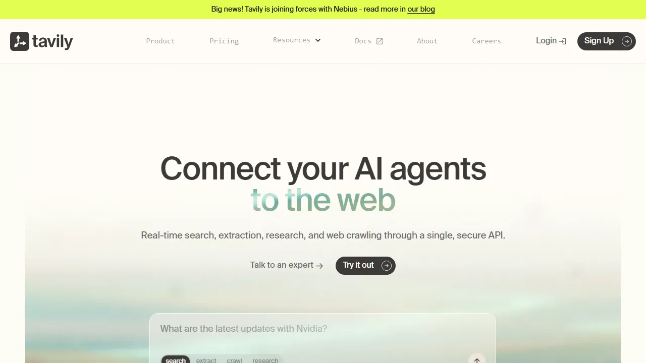 Tavilyのスクリーンショット