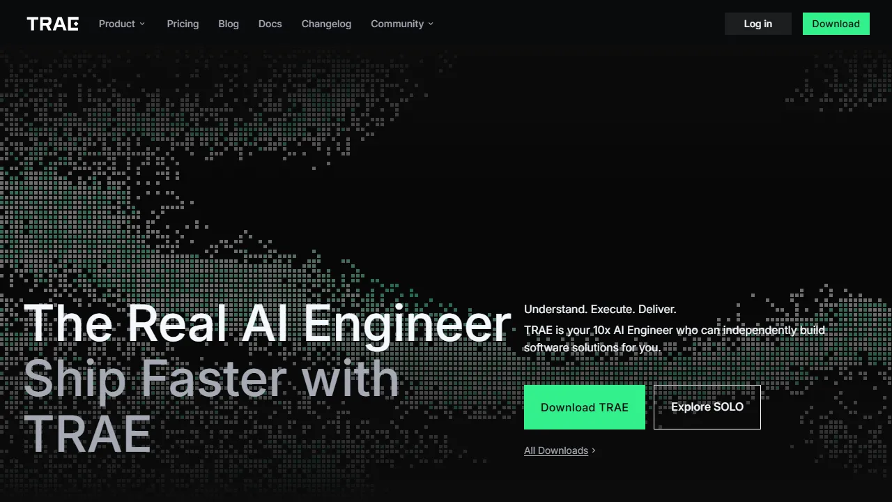 Traeのスクリーンショット