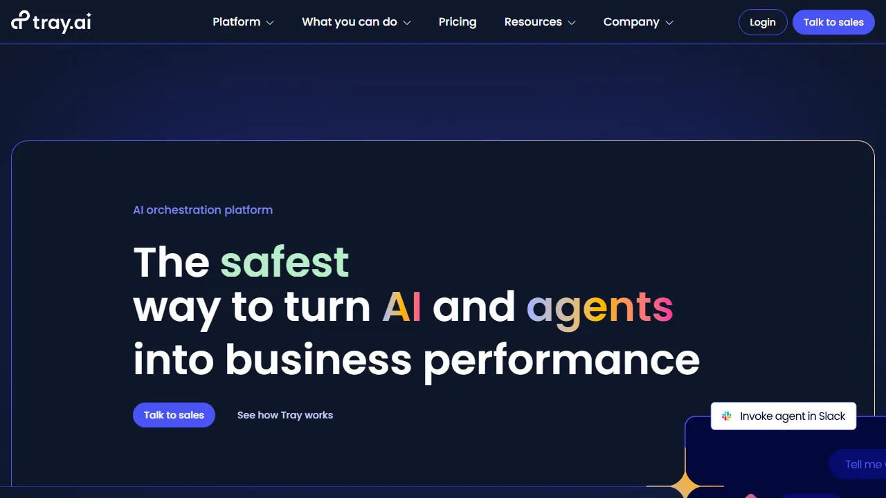 Tray.ioのスクリーンショット