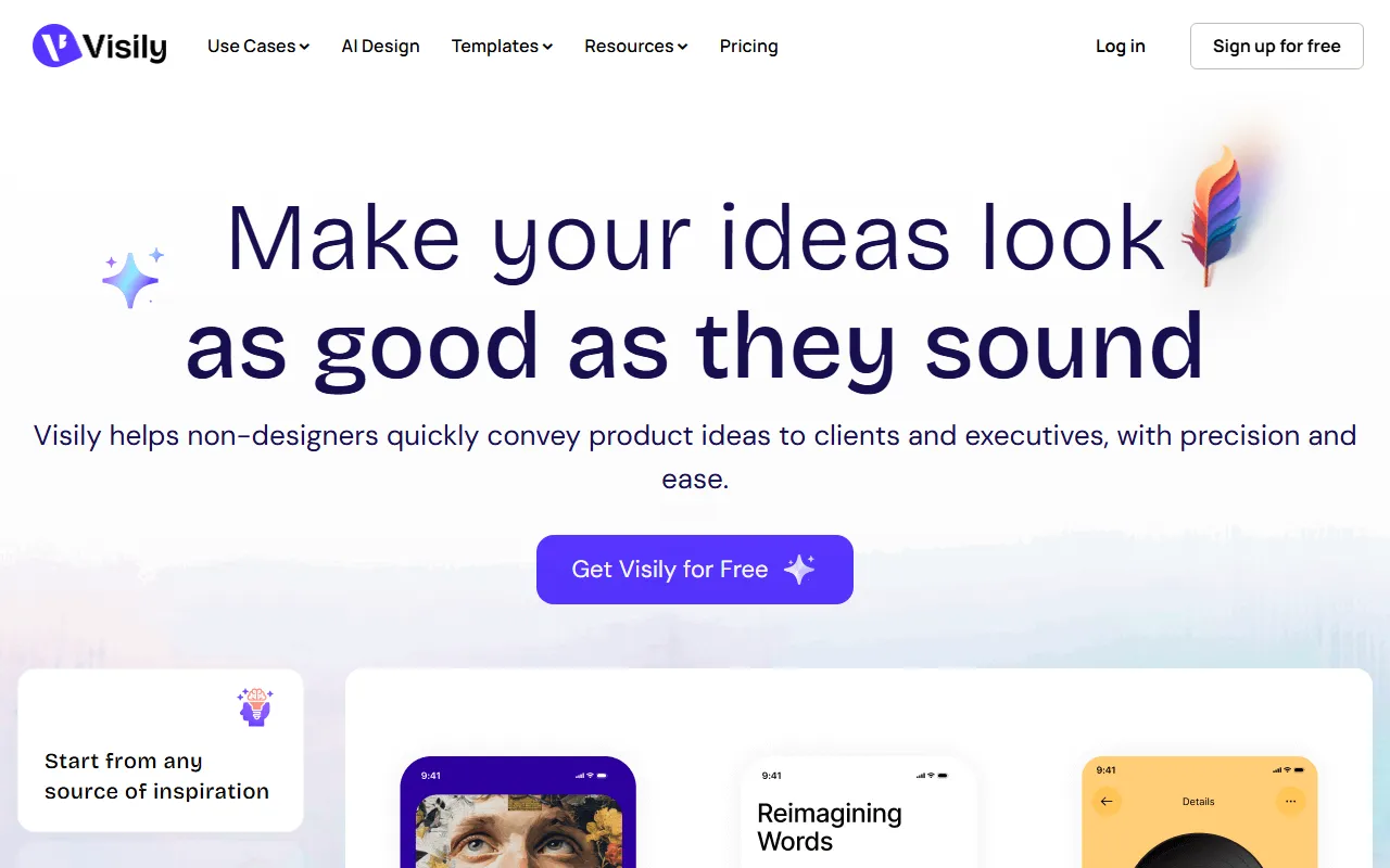 Visilyのスクリーンショット