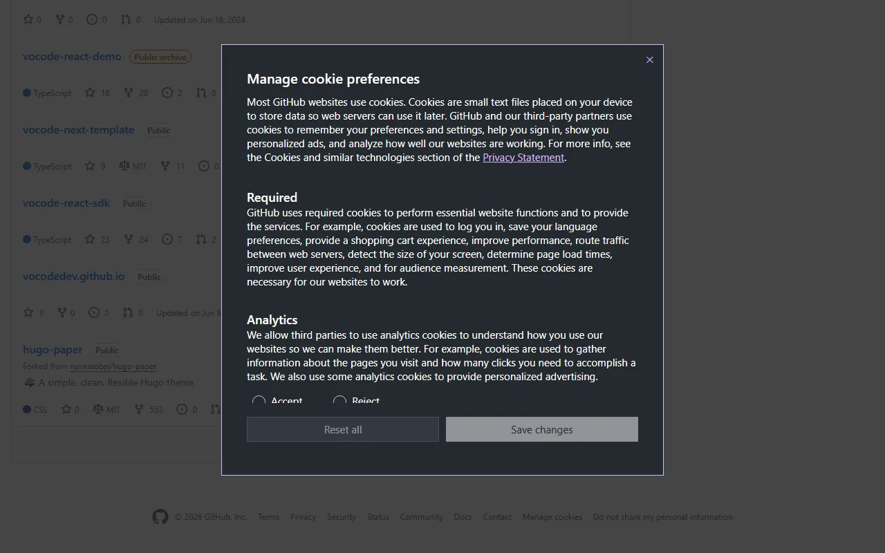 Vocodeのスクリーンショット