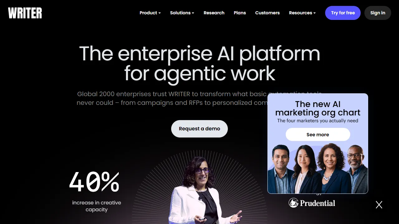 Writerのスクリーンショット